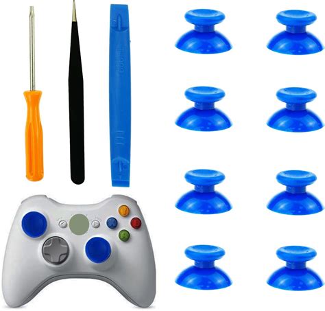 Xbox 360 Black Controller Replacement Thumb Sticks (Joysticks .